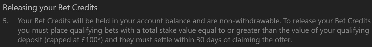 Bet365 Turnover requirements Bet365 require you to wager the bonus amount at least once