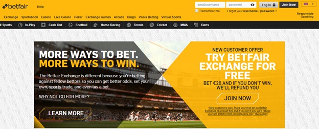 Betfair Betting Exchange Thumbnail