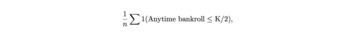 anytime bankroll