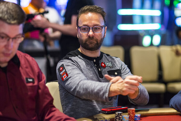 Daniel Negreanu in god mode Daniel Negreanu in god mode