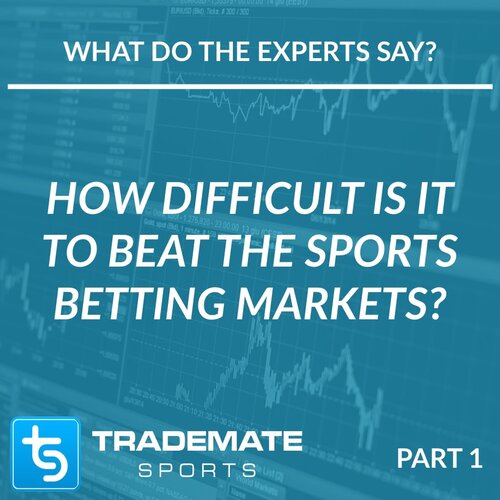 how difficult is it to beat sports betting markets