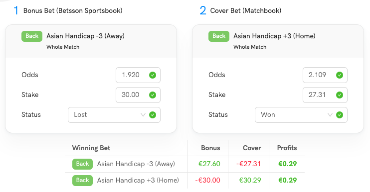 matched bet