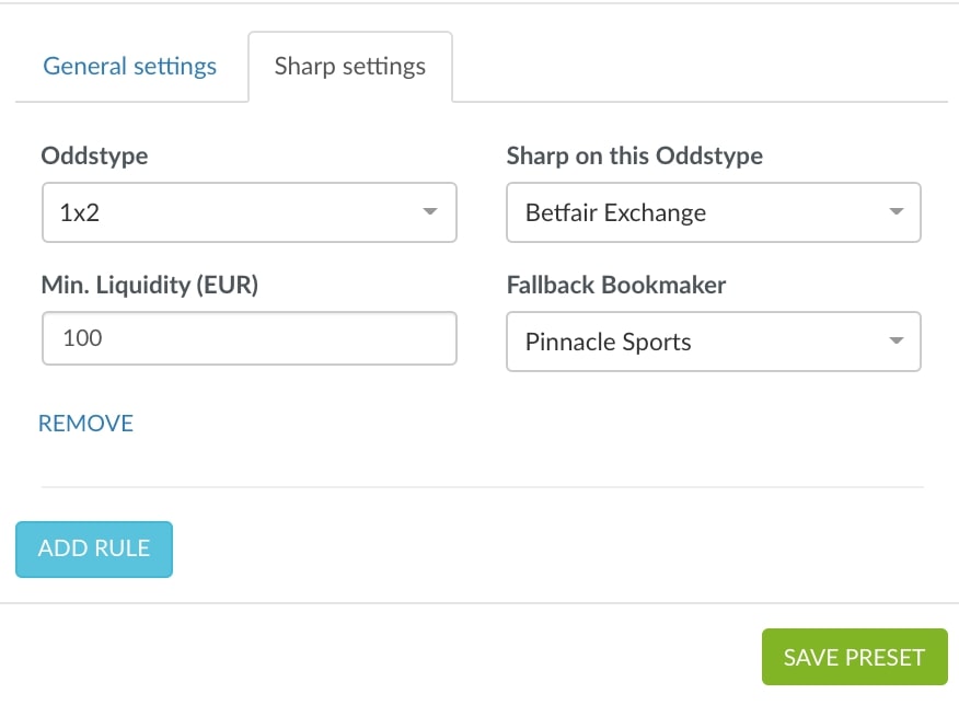 pro sharp settings pro sharp settings