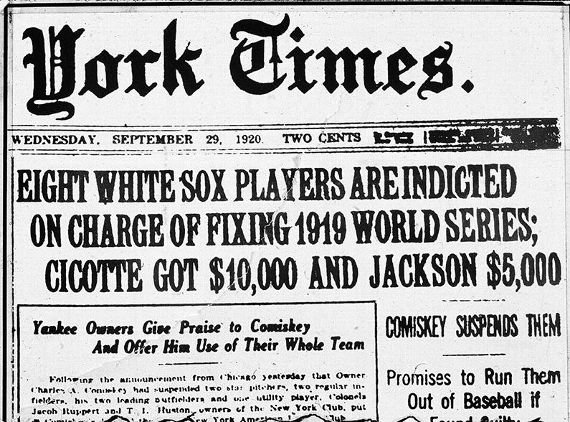 chicago white sox betting scandal