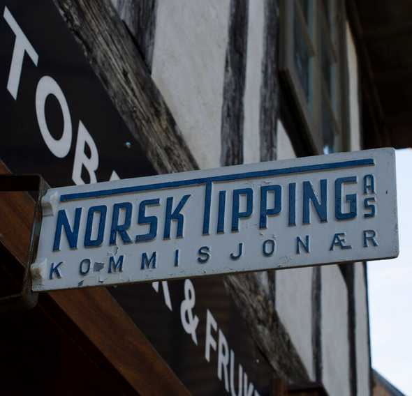 reklameskilt norsk tipping