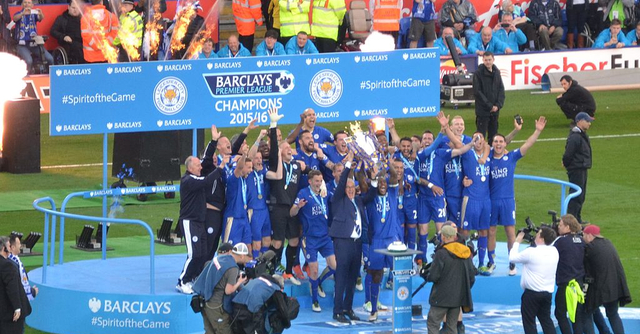Leicester City win the Premier League