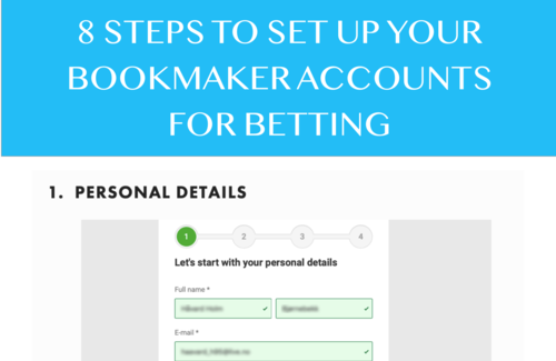 8 Steps to set up your bookmaker accounts for betting