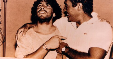 Maradona and Gianni di Marzio.