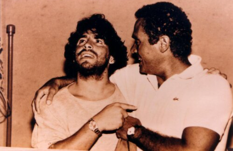 Maradona and Gianni di Marzio.