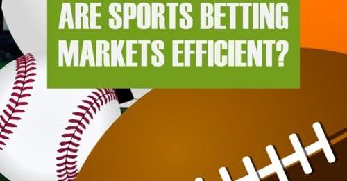 Are sports betting markets efficient?