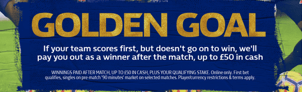 Golden Goal by William Hill