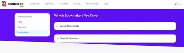Oddshero Bookmakers